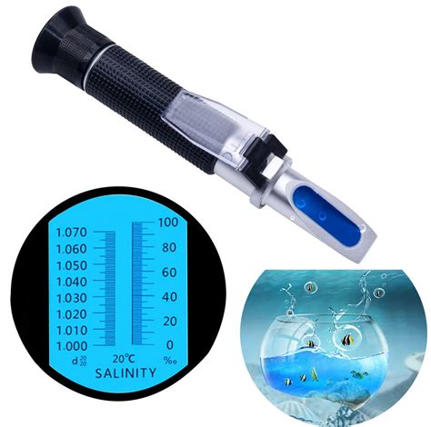 refractometer salinity tester|most accurate salinity tester.